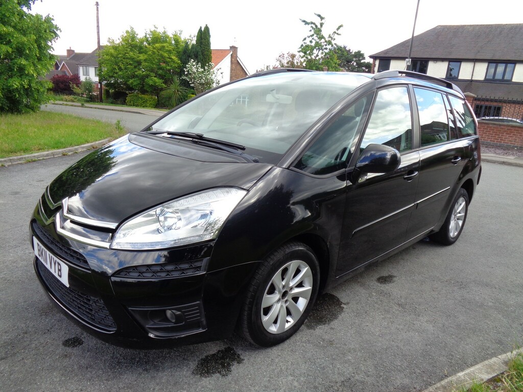 Citroen Grand C4 Picasso 1.6 Hdi Vtr Black #5