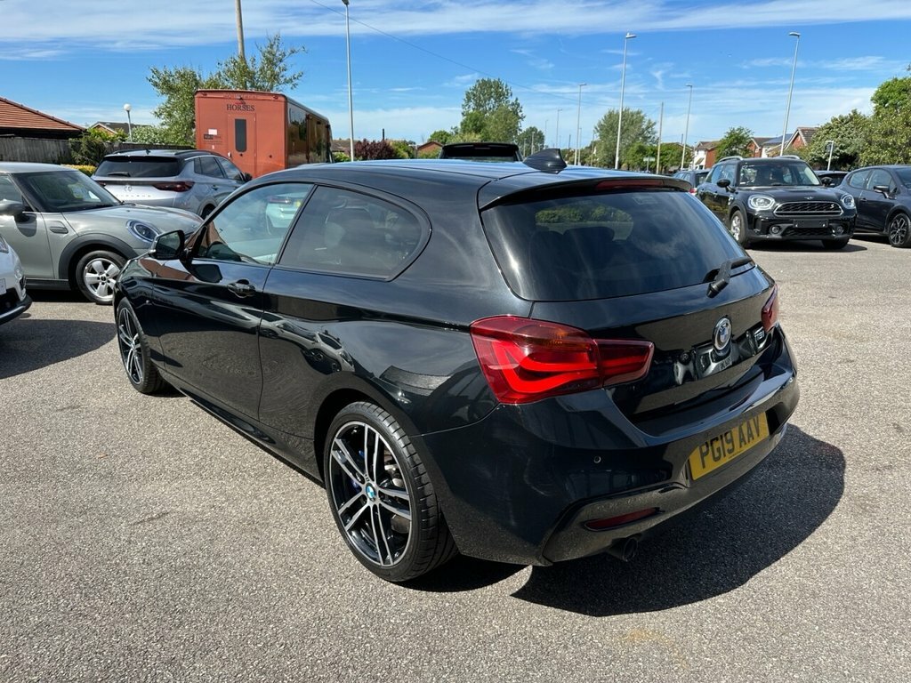 BMW 1 Series 2019 1.5 118I Gpf M Sport Shadow Edition Hatchback PG19AAV Black #5