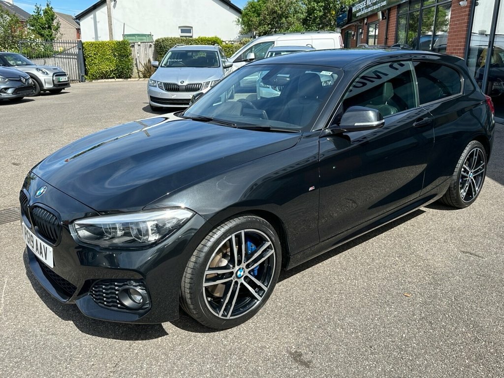 BMW 1 Series 2019 1.5 118I Gpf M Sport Shadow Edition Hatchback PG19AAV Black #3