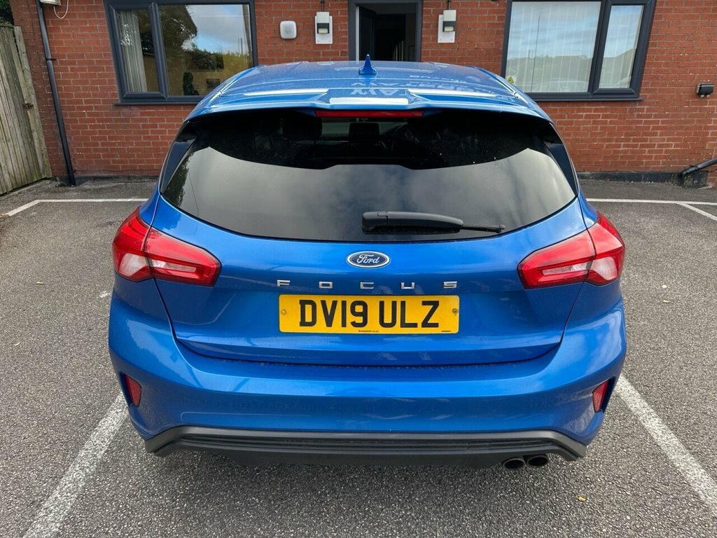 Ford Focus 2019 1.0T Ecoboost St-line Hatchback Ma DV19ULZ Blue #5
