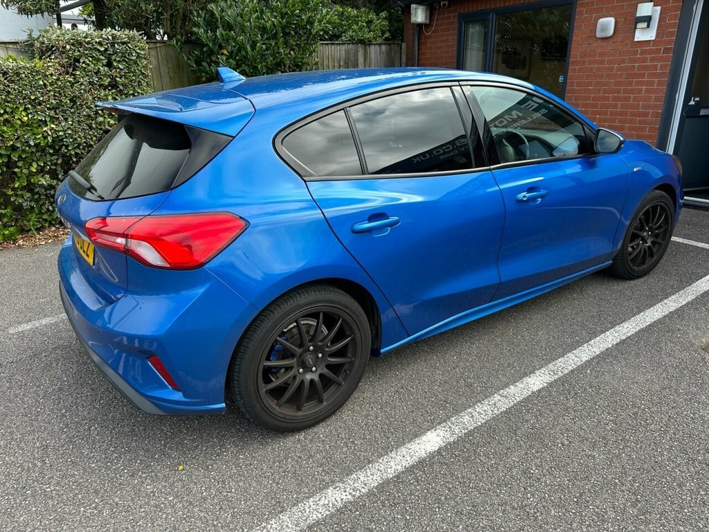 Ford Focus 2019 1.0T Ecoboost St-line Hatchback Ma DV19ULZ Blue #6