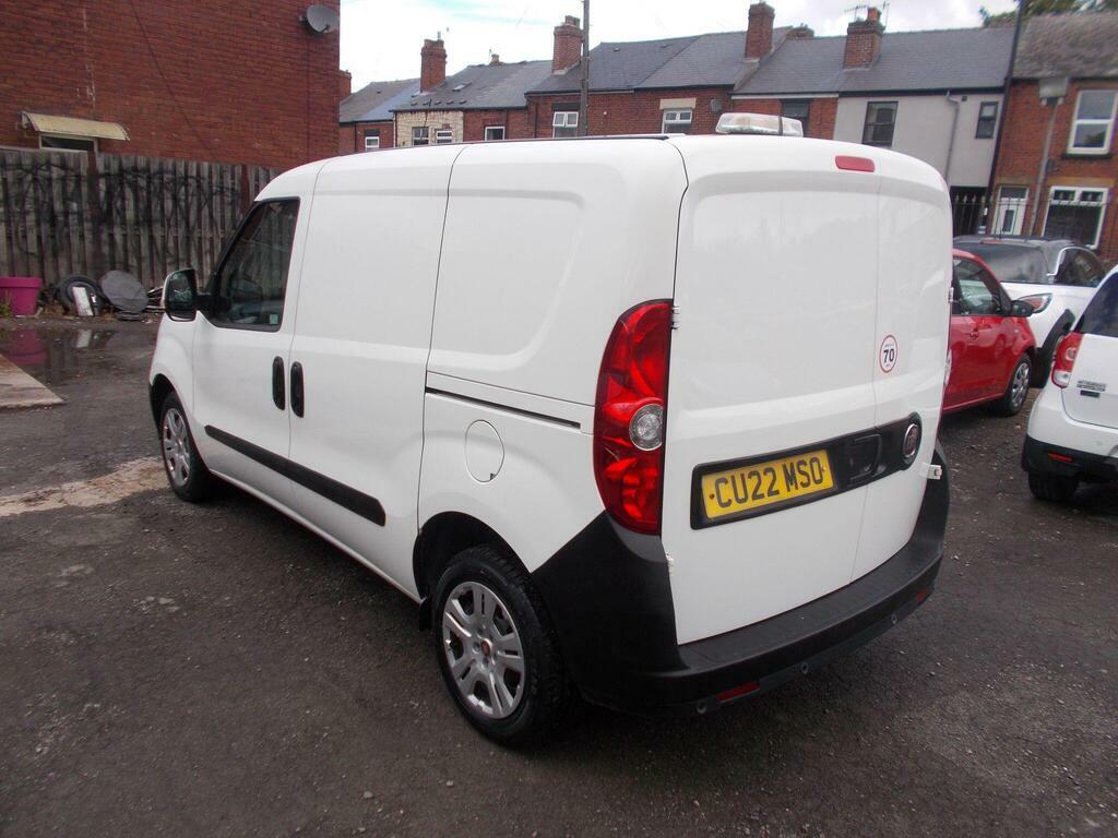 Fiat Doblo 1.6 Multijetii Tecnico L1 H1 Euro 6 S S White #5