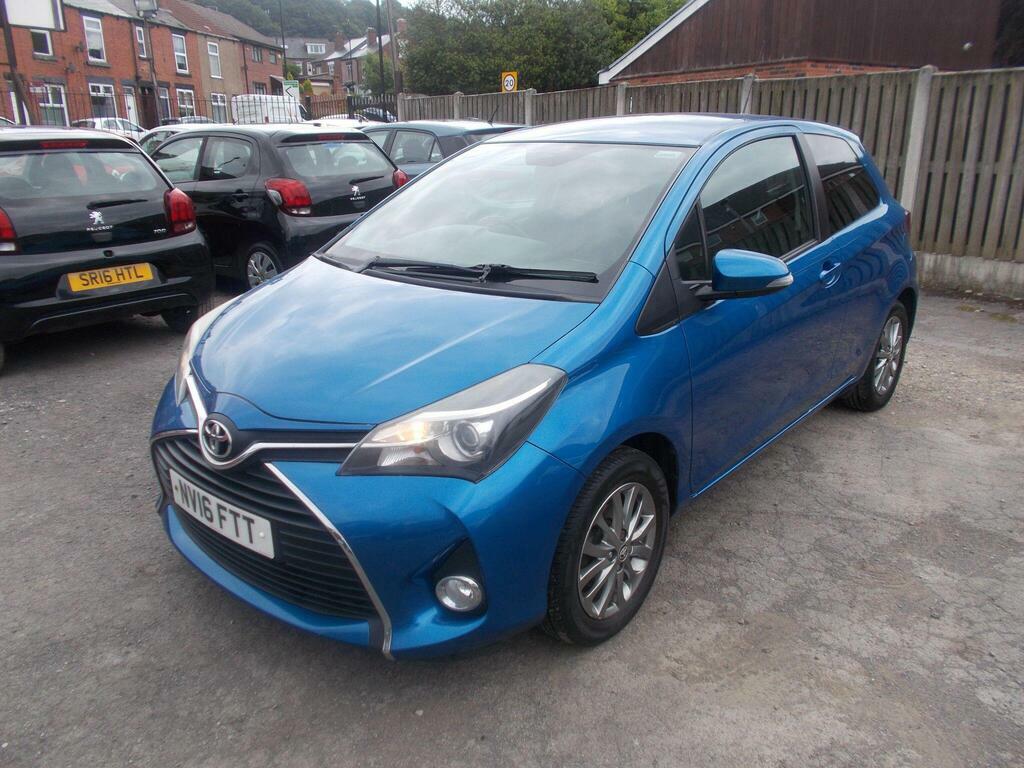 Toyota Yaris 1.0 Vvt-i Icon Euro 6 Blue #3