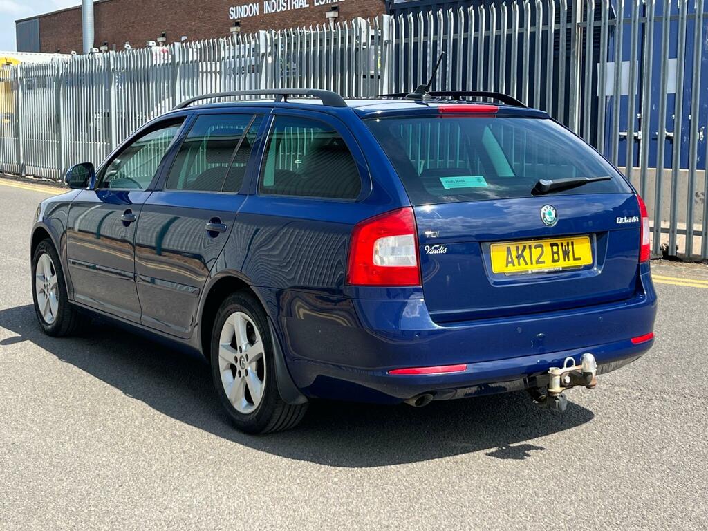 Skoda Octavia 2.0 Tdi Cr Vrs White #28
