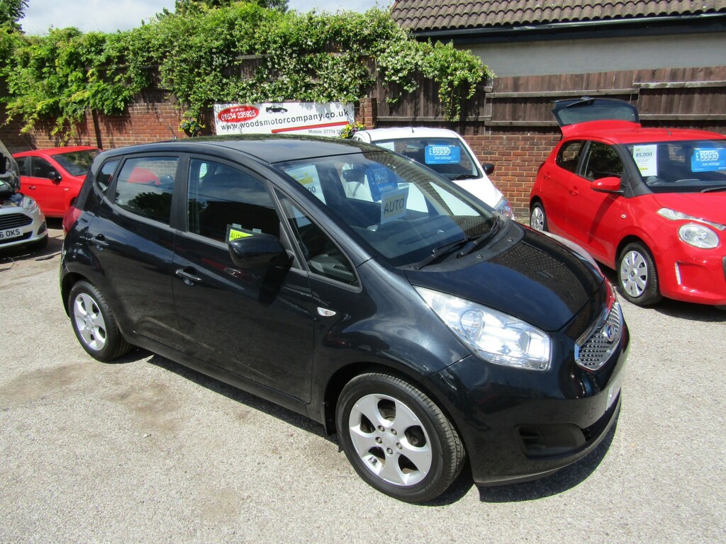Kia Venga 1.6 2 Only 22 000 Miles Fsh Lovely Low M Black