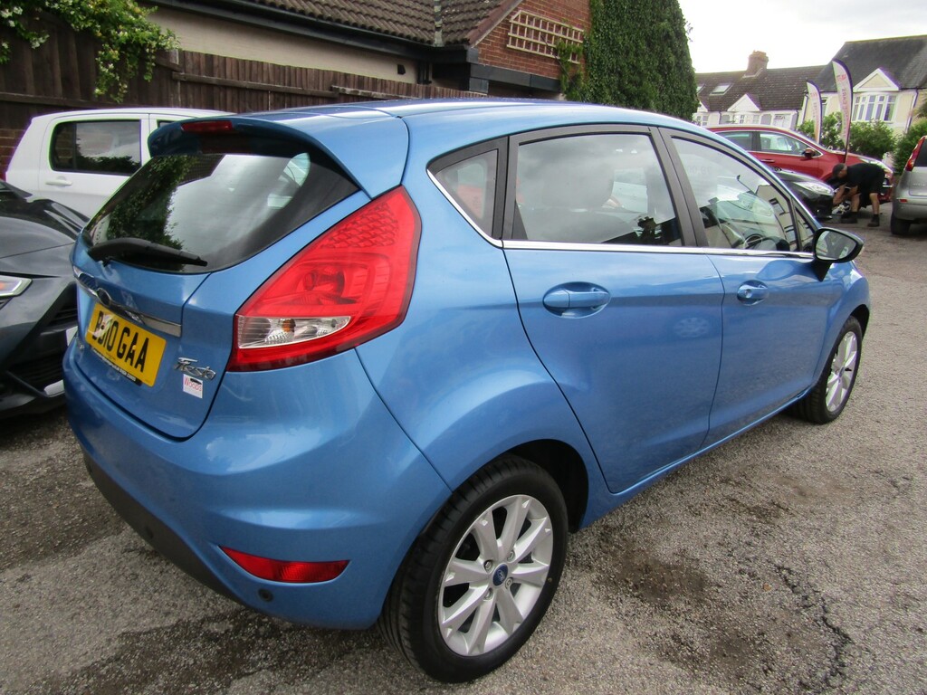 Ford Fiesta 1.4 Zetec Lady Owned Last 9Yrs Only 79K Service Hi BD10GAA Blue #3