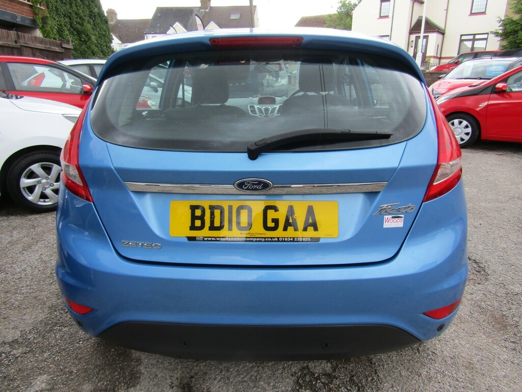 Ford Fiesta 1.4 Zetec Lady Owned Last 9Yrs Only 79K Service Hi BD10GAA Blue #4