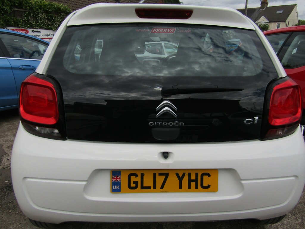 Citroen C1 1.0 Vti Feel One Former Keeper Only 69 000 Miles S GL17YHC White #3