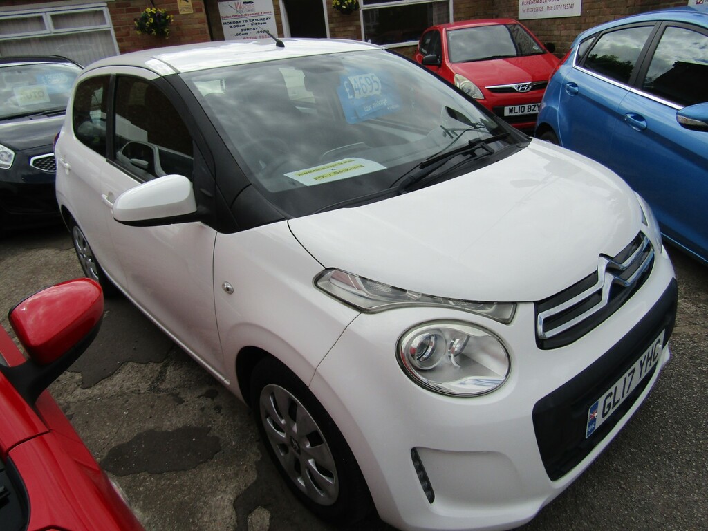 Citroen C1 1.0 Vti Feel One Former Keeper Only 69 000 Miles S GL17YHC White #4