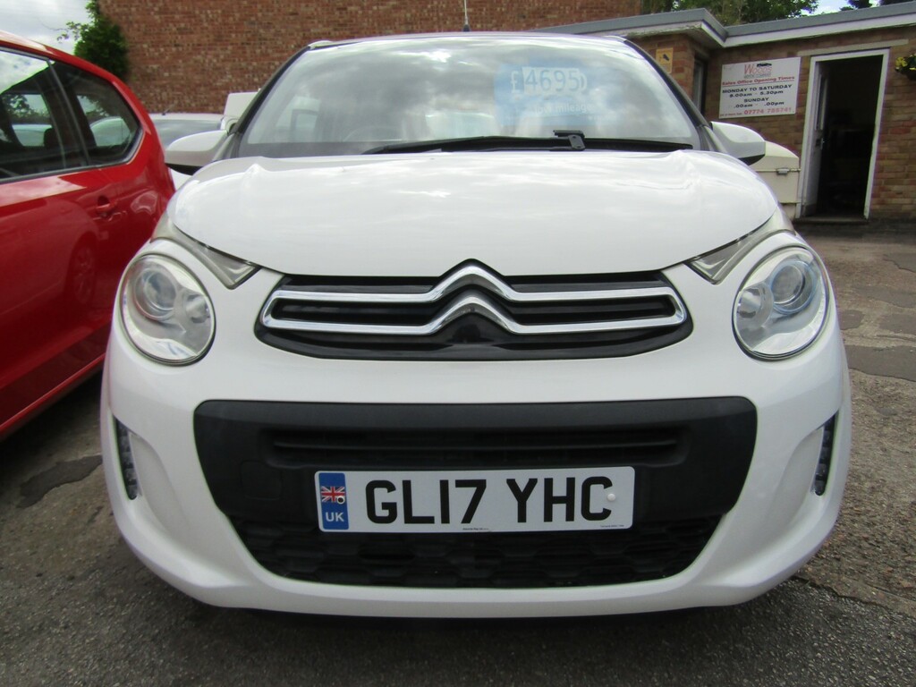 Citroen C1 1.0 Vti Feel One Former Keeper Only 69 000 Miles S White