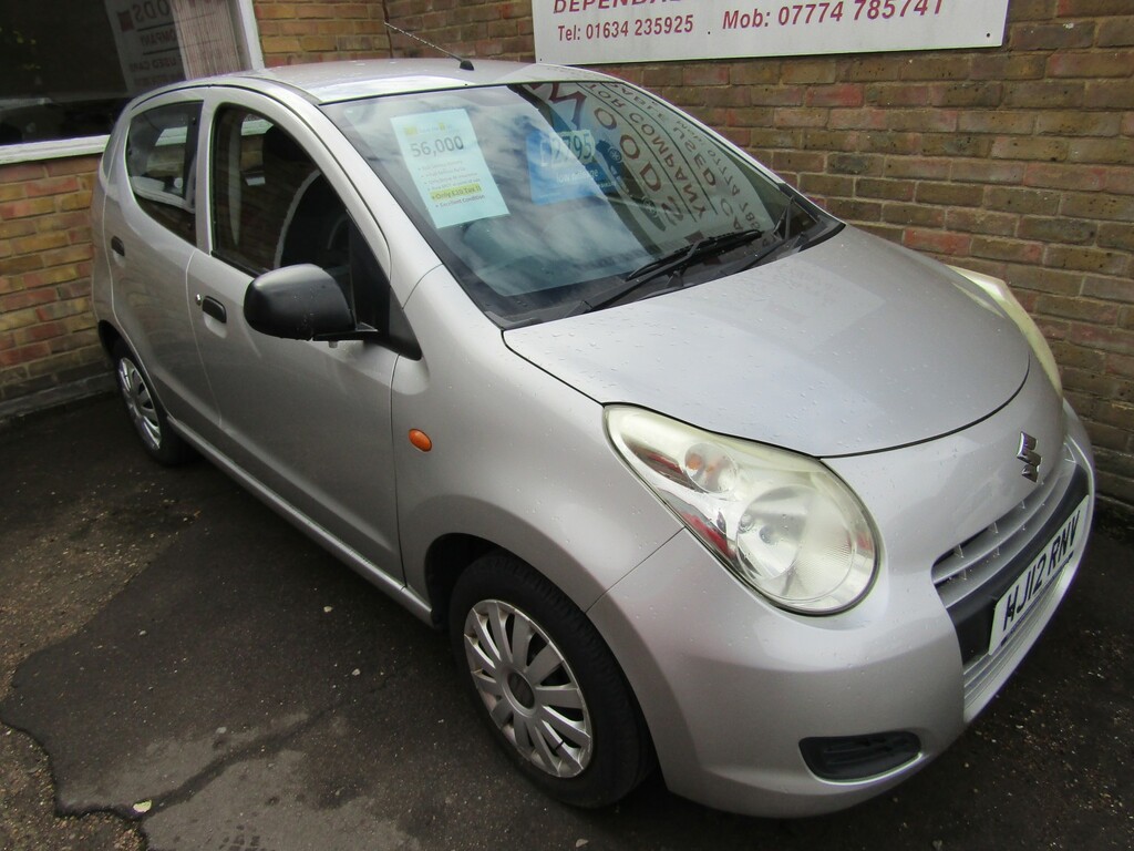 Suzuki Alto 1.0 12V Sz2 Only 56 000 Miles Fsh 9 Service Stamps Silver