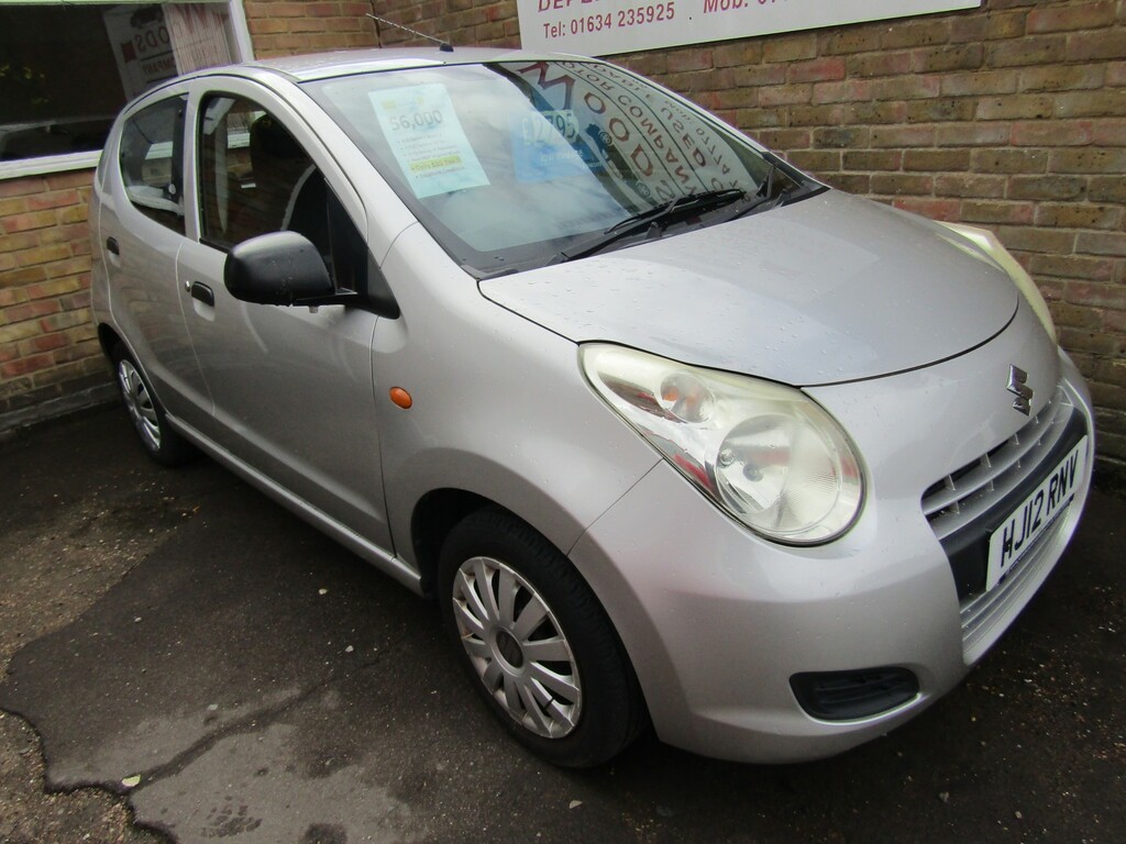 Suzuki Alto 1.0 12V Sz2 Only 56 000 Miles Fsh 9 Service Stamps Silver #3