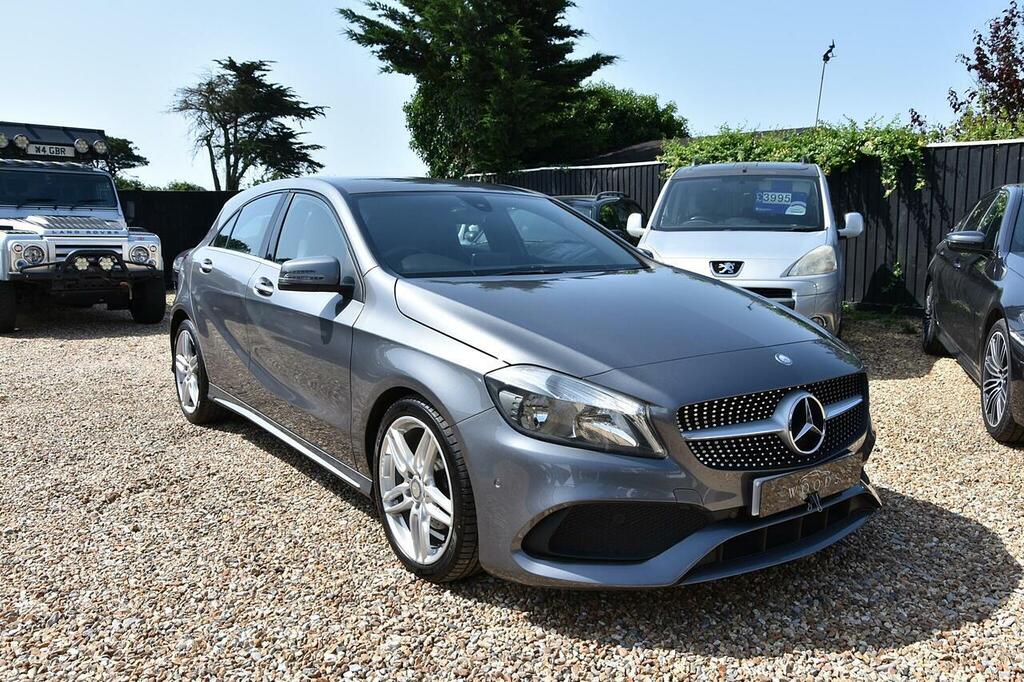 Mercedes-Benz A Class 1.5 A180d Amg Line Executive Euro 6 Ss WN66FZJ Grey #3