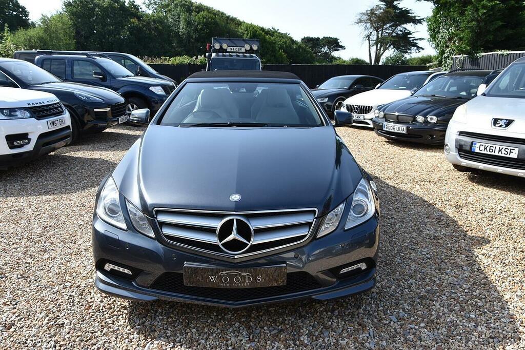Mercedes-Benz E Class 3.0 E350 Cdi V6 Blueefficiency Sport Cabriolet G-t Grey #2
