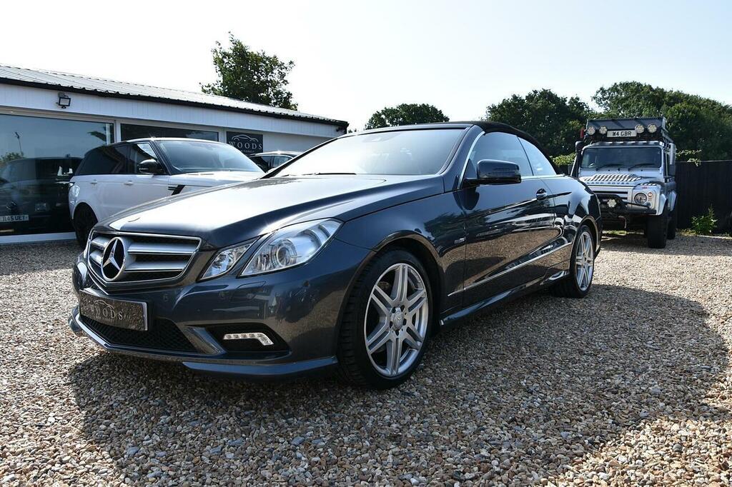 Mercedes-Benz E Class 3.0 E350 Cdi V6 Blueefficiency Sport Cabriolet G-t Grey