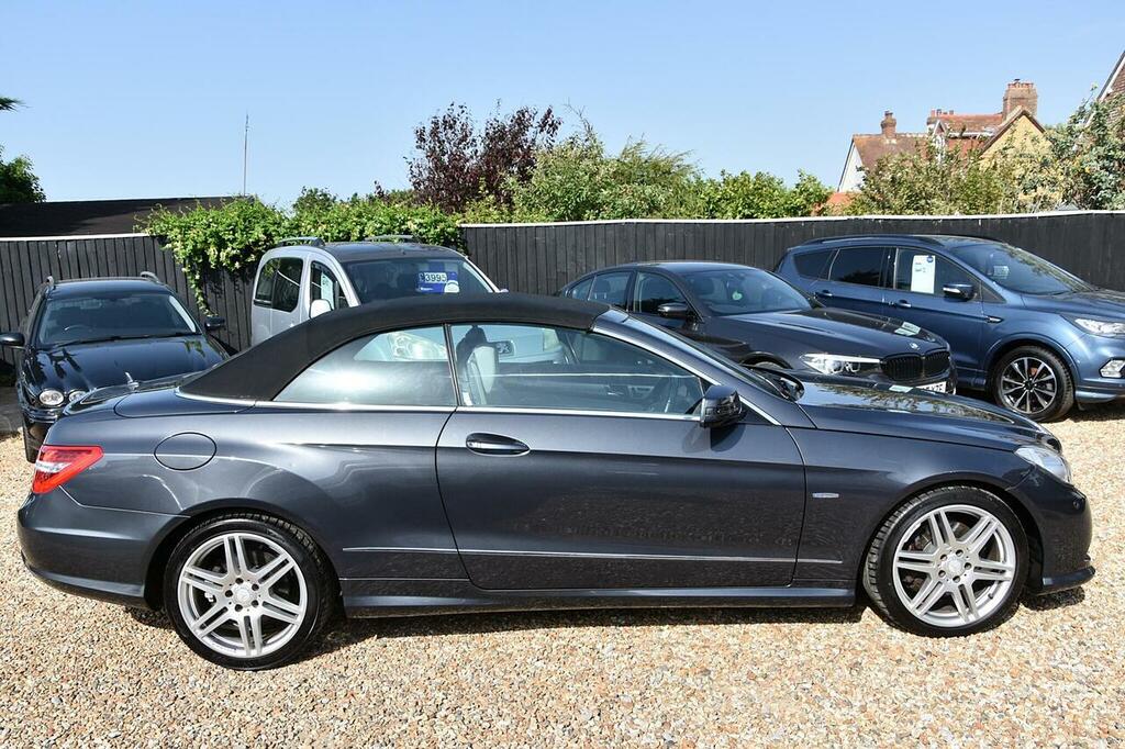 Mercedes-Benz E Class 3.0 E350 Cdi V6 Blueefficiency Sport Cabriolet G-t Grey #4