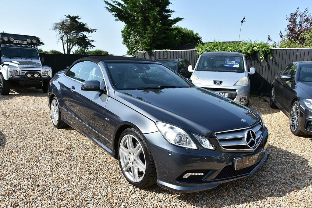 Mercedes-Benz E Class 3.0 E350 Cdi V6 Blueefficiency Sport Cabriolet G-t Grey #3
