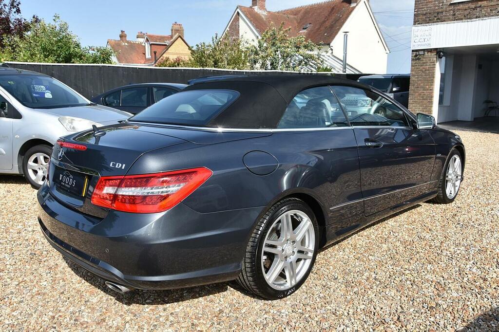 Mercedes-Benz E Class 3.0 E350 Cdi V6 Blueefficiency Sport Cabriolet G-t Grey #5