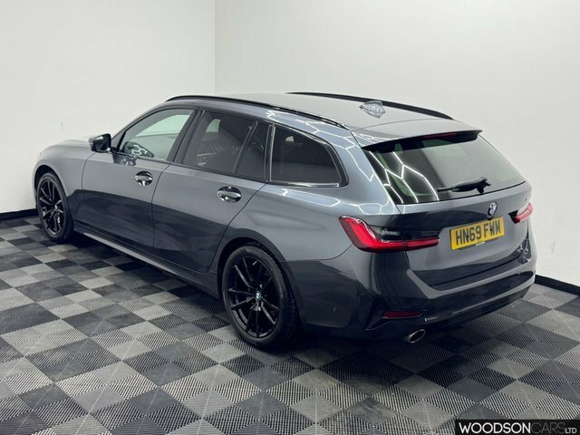 BMW 3 Series 2019 2.0 320I Sport Touring Euro 6 HN69FWM Grey #2