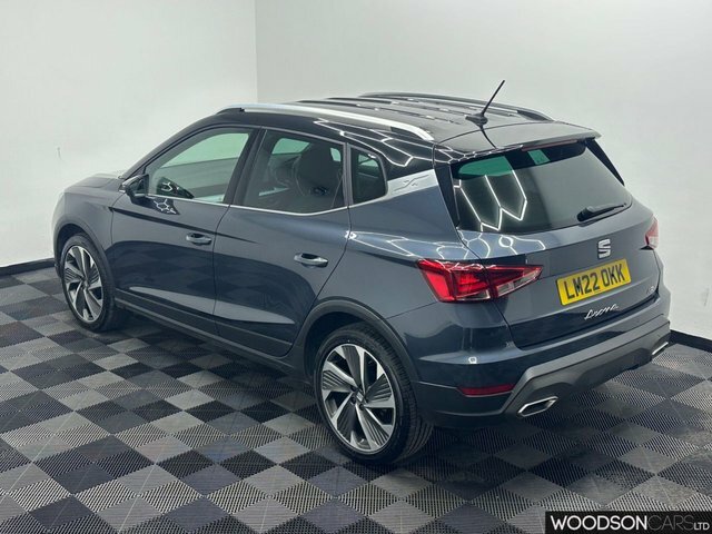 Seat Arona 2022 1.0 Tsi Fr Sport Suv Dsg Euro 6 S LM22OKK Grey #2