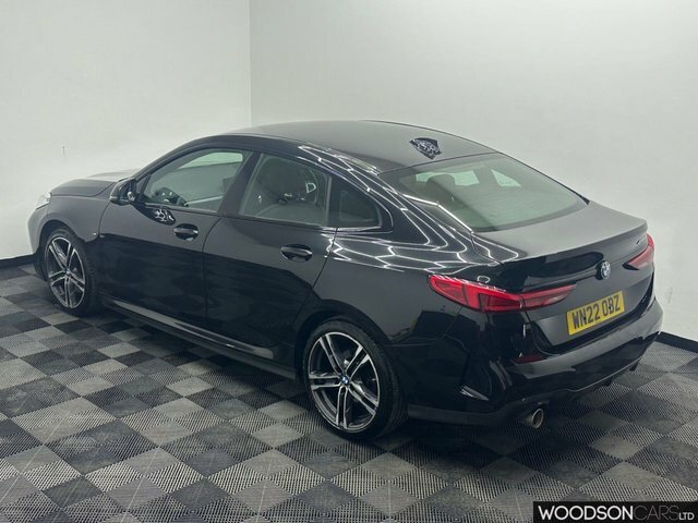 BMW 2 Series Gran Coupe 2022 1.5 218I M Sport Saloon Dct Euro 6 WN22OBZ Black #2