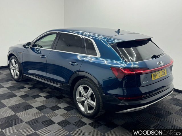 Audi E-tron 2021 50 Technik Suv Quattro 71.2 BP70JUE Blue #2