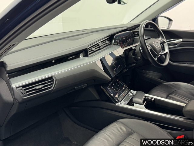 Audi E-tron 2021 50 Technik Suv Quattro 71.2 BP70JUE Blue #4