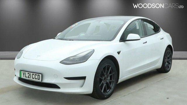 Tesla Model 3 2021 Standard Range Plus Saloon YL21CCD White #5
