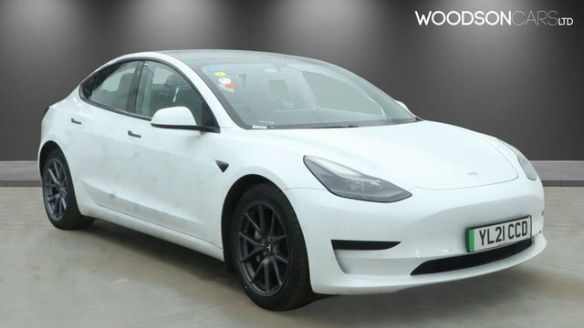 Tesla Model 3 2021 Standard Range Plus Saloon White