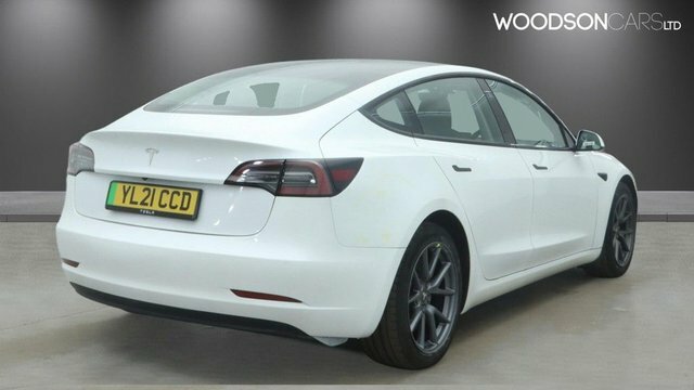 Tesla Model 3 2021 Standard Range Plus Saloon YL21CCD White #6