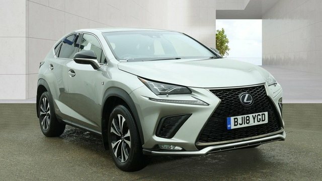 Lexus NX 2018 2.5 300H F Sport Suv Hybrid E-cvt Silver