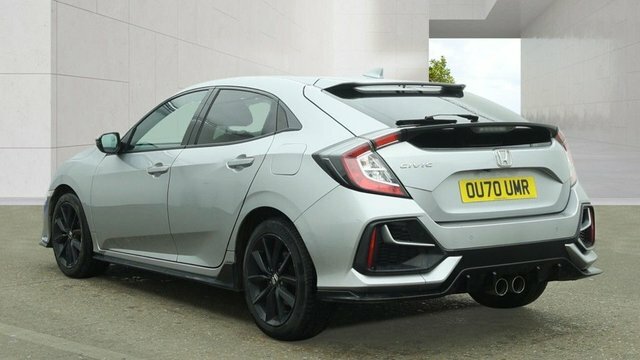 Honda Civic 2020 1.5 Vtec Turbo Sport Hatchback Man Silver #2