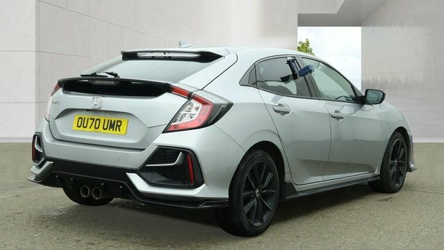 Honda Civic 2020 1.5 Vtec Turbo Sport Hatchback Man Silver #4