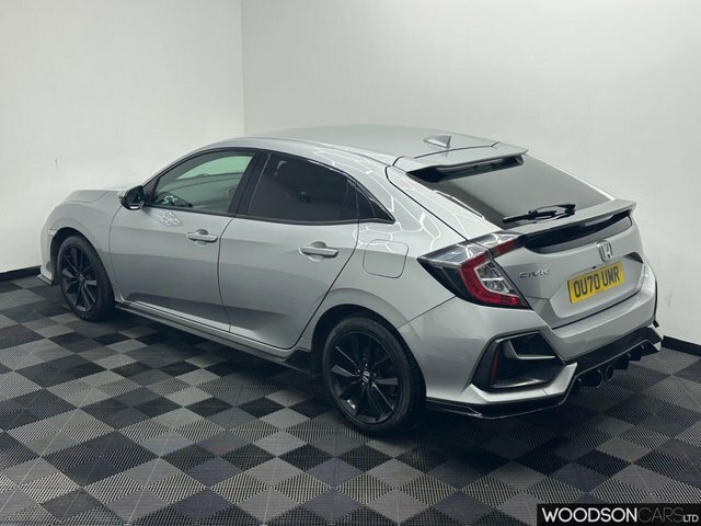 Honda Civic 2020 1.5 Vtec Turbo Sport Hatchback Man Silver #2