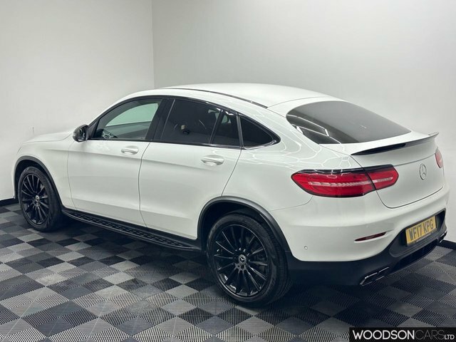 Mercedes-Benz GLC Class 2017 2.1 Glc220d Amg Line Coupe G-troni White #2