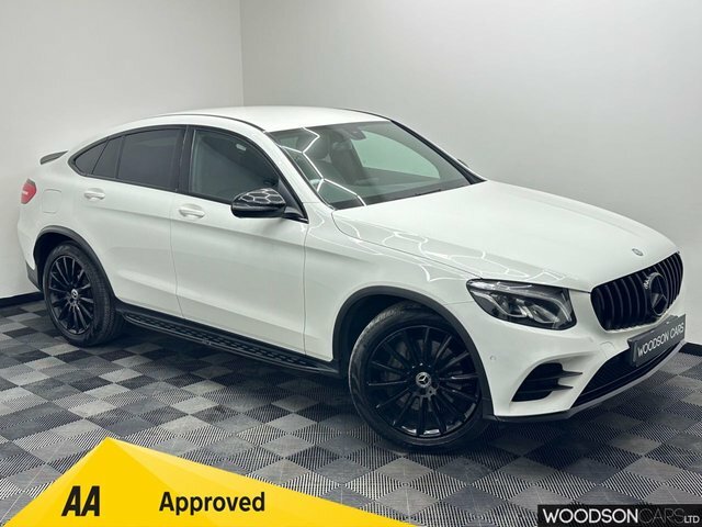 Mercedes-Benz GLC Class 2017 2.1 Glc220d Amg Line Coupe G-troni White