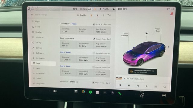 Tesla Model 3 2019 Dual Motor Performance Saloon White #8