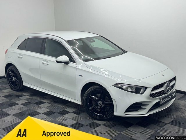 Mercedes-Benz A Class 2020 1.3 A250e 15.6Kwh Amg Line Executive Hatchb White