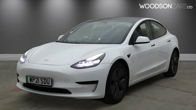 Tesla Model 3 2021 Standard Range Plus Saloon White #6