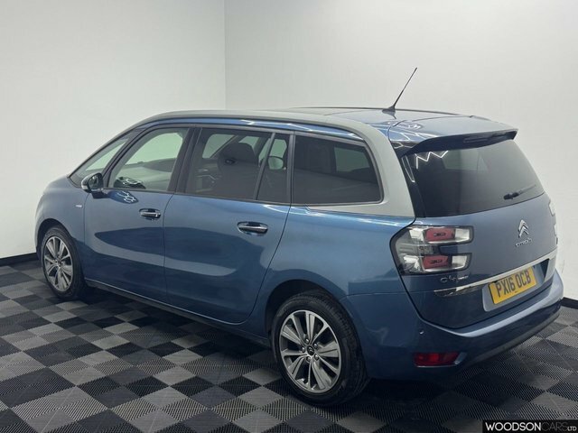 Citroen Grand C4 Picasso 2016 1.6 Bluehdi Exclusive Mpv Blue #2