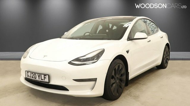 Tesla Model 3 2020 Dual Motor Long Range Saloon A White #4