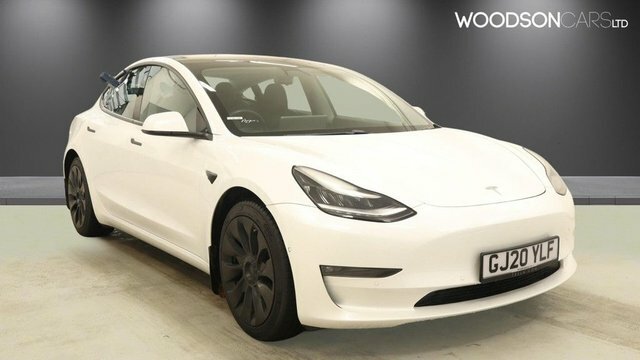 Tesla Model 3 2020 Dual Motor Long Range Saloon A White