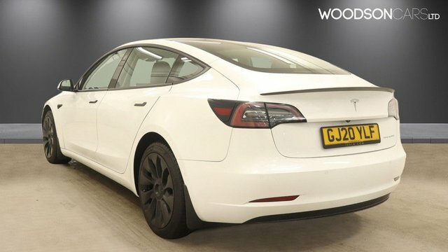 Tesla Model 3 2020 Dual Motor Long Range Saloon A White #2
