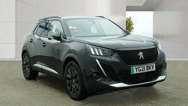 Peugeot e-2008 2021 50Kwh Gt Premium Suv 136 P Black