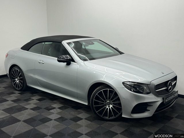Mercedes-Benz E Class 2021 2.0 E220d Amg Line Cabriolet G-tro Silver #3