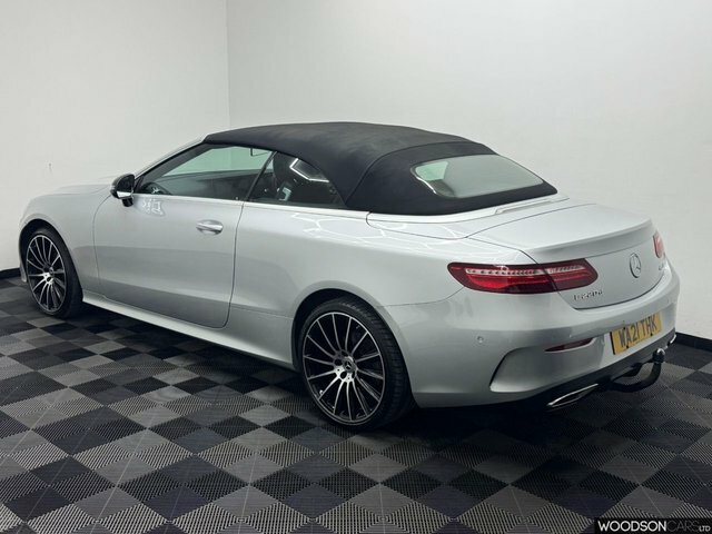 Mercedes-Benz E Class 2021 2.0 E220d Amg Line Cabriolet G-tro Silver #4