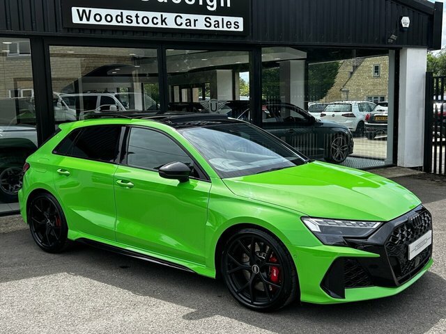 Audi RS3 Hatchback YH25EVD Green #3