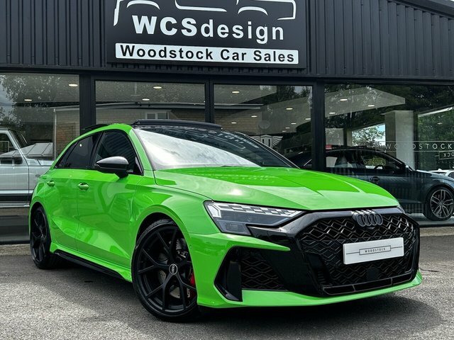 Audi RS3 Hatchback Green