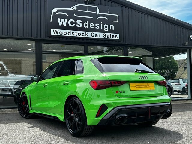 Audi RS3 Hatchback YH25EVD Green #2