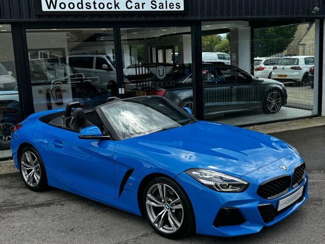 BMW Z4 Convertible Blue #3
